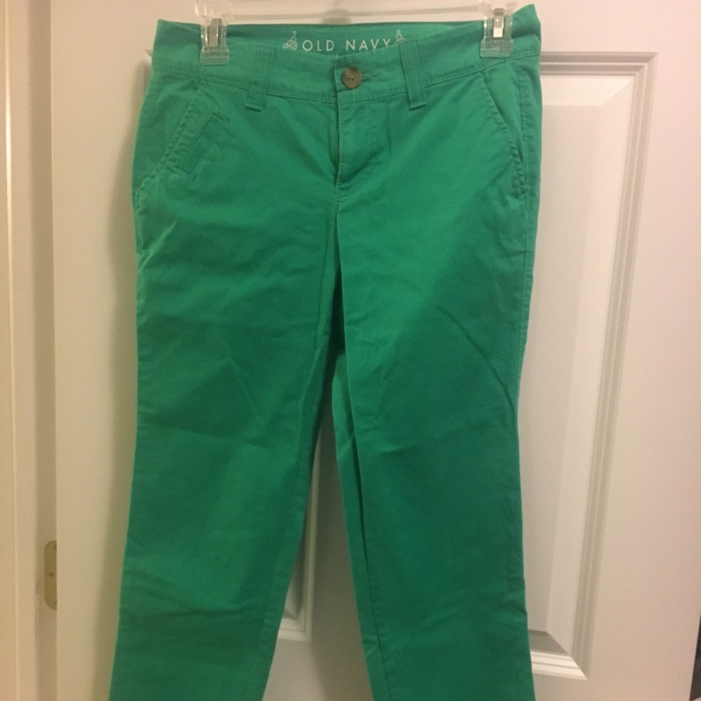 GUC, crop pants.